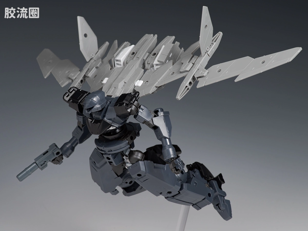 30MM 1/144 夏尔努瓦/Cielnova（拜隆军） 28 bEXM-14T 希尔诺瓦 绿色 - 图片